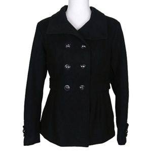 Pink Envelope | Black Peacoat